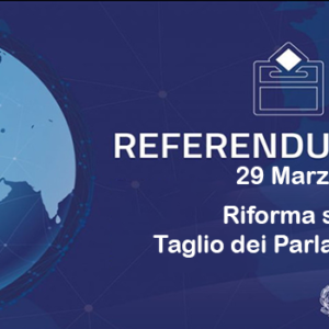 Opzione degli elettori residenti all’estero per l’esercizio del diritto di voto in Italia in occasione del Referendum Costituzionale ex art. 138 della Costituzione indetto per il 29 marzo 2020