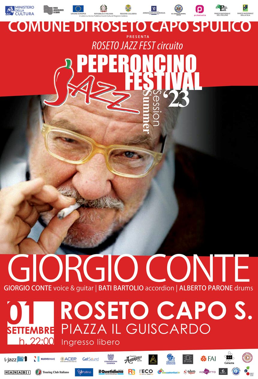 PEPERONCINO JAZZ FESTIVALE with GIORGIO CONTE